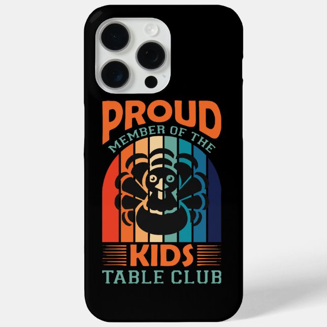 Funda De Case-Mate Para iPhone Día de Acción de Gracias (Reverso )