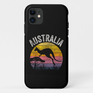 Funda Para iPhone 11 Día de Australia divertido canguro australiano vin