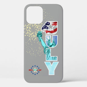 Funda Para iPhone 12 Día de la Independencia