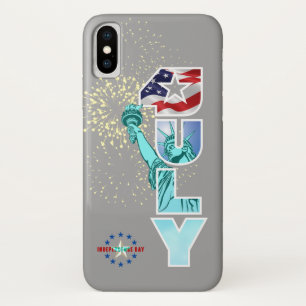 Funda Para iPhone X Día de la Independencia  