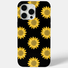 Funda Para iPhone 15 Pro Max Día de la madre con flor de girasol amarillo lindo
