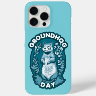 Funda Para iPhone 15 Pro Max Día de la Marmota