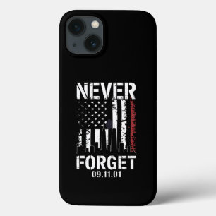 Funda Para iPhone 13 Día de la Memoria Nunca Olvides el 11 de Septiembr