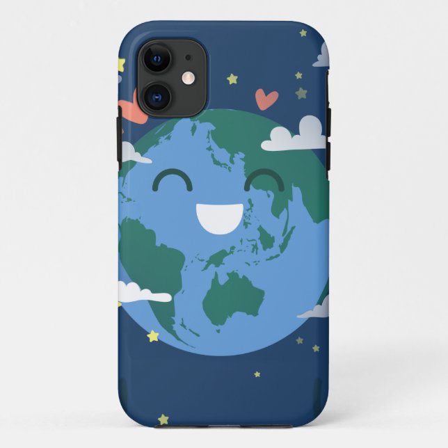 Funda De Case-Mate Para iPhone Día de la Tierra (Reverso)