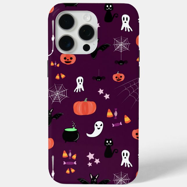 Funda De Case-Mate Para iPhone Día de las Brujas (Reverso )