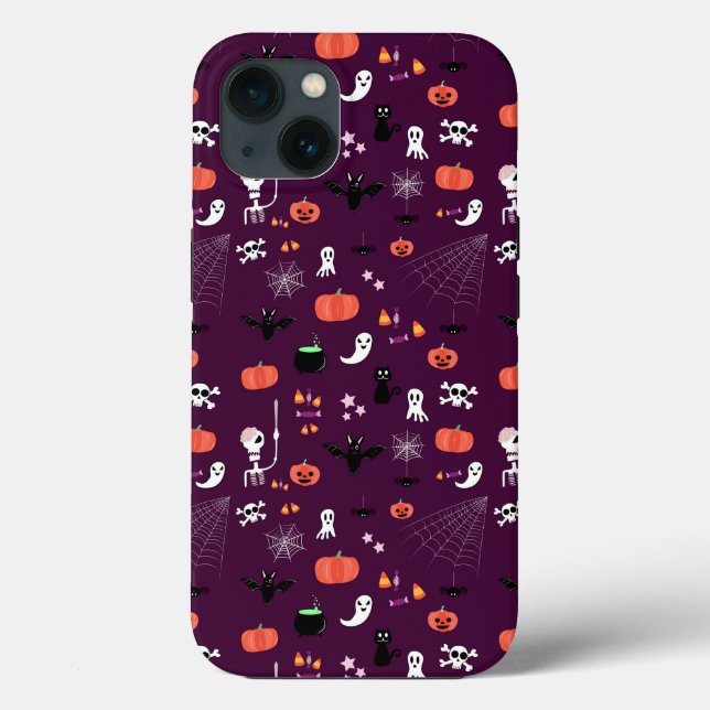 Funda De Case-Mate Para iPhone Día de las Brujas (Reverso )