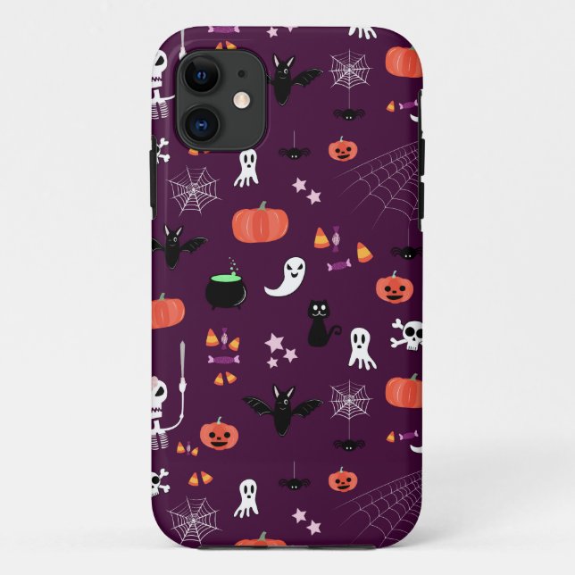 Funda De Case-Mate Para iPhone Día de las Brujas (Reverso)