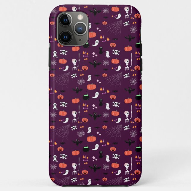 Funda De Case-Mate Para iPhone Día de las Brujas (Reverso)