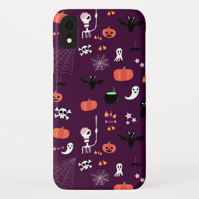 Funda De Case-Mate Para iPhone Día de las Brujas (Reverso)