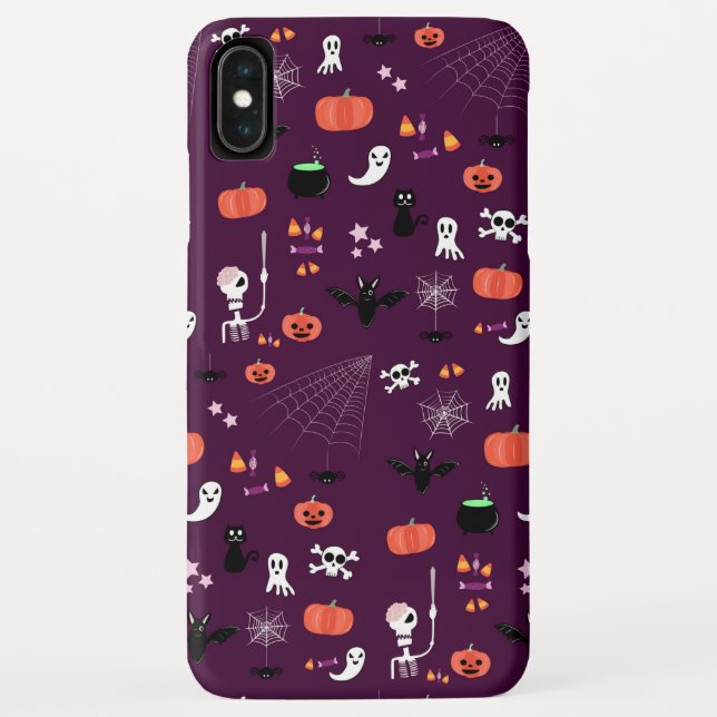 Funda De Case-Mate Para iPhone Día de las Brujas (Reverso)