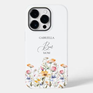 Funda Para iPhone 14 Pro De Case-Mate Día de las Madres de Watercolor Meadow