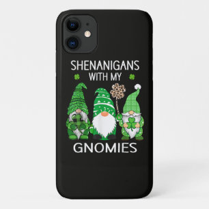 Funda Para iPhone 11 Día de San Patricio Trebol Afortunado Leopardo