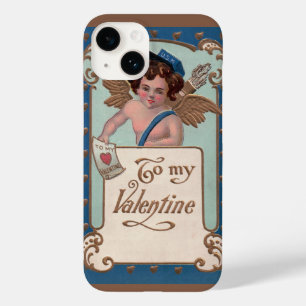title_seo2 Día de San Valentín antiguo, Querubín con cartas d