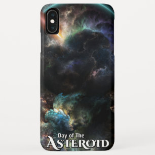 Funda Para iPhone XS Max Día Del Arte Fractal De Ciencia Ficción Asteroide