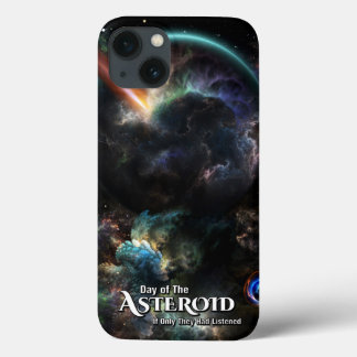 Funda Para iPhone 13 Día Del Arte Fractal De Ciencia Ficción Asteroide