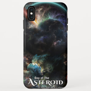 Funda Para iPhone XS Max Día Del Arte Fractal de Ciencia Ficción del Astero