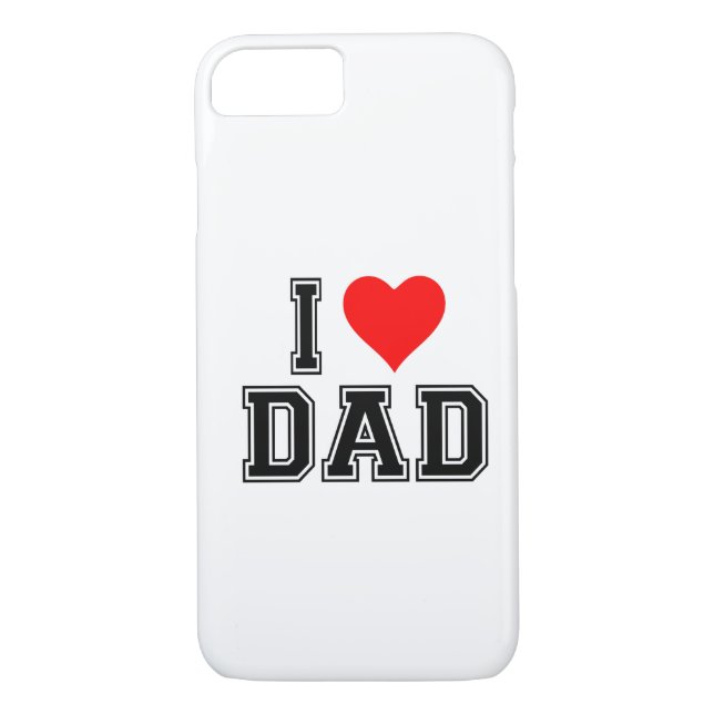 Funda De Case-Mate Para iPhone Día del padre - Diseño audaz y simple (Reverso)