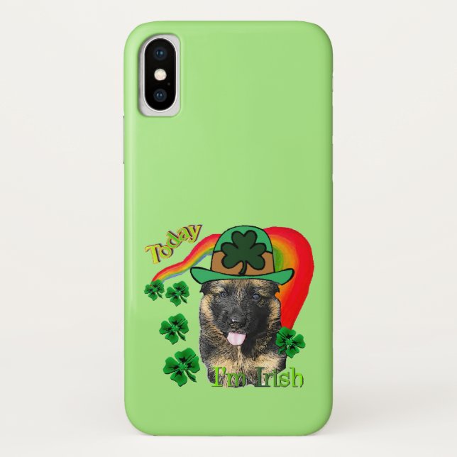 Funda De Case-Mate Para iPhone Día del Pastor Alemán (Reverso)