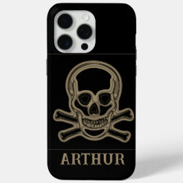 Funda Para iPhone 15 Pro Max Día del pirata, personalizado