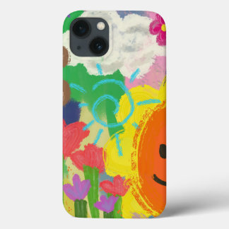 Funda Para iPhone 13 Día Feliz Abstracto