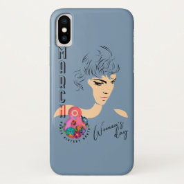 Funda Para iPhone X Día Internacional de la Mujer |
