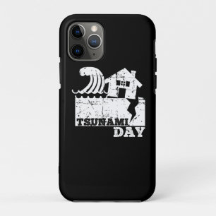 Funda Para iPhone 11 Pro Día Mundial del Sunami Una Famosa Pintura Kanagawa