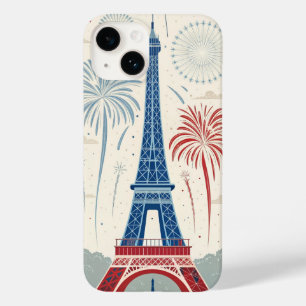 Funda Para iPhone 14 De Case-Mate Día Nacional de Francia. 14 de julio cada año