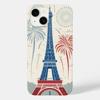 Funda Para iPhone 14 De Case-Mate Día Nacional de Francia. 14 de julio cada año