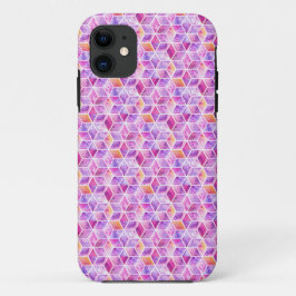 Funda Para iPhone 11 Diagonal Colorido Acuarela