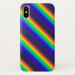 Funda Para iPhone X Diagonal del espectro solar