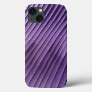Funda Para iPhone 13 Diagonal púrpura de hoja