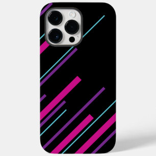 Funda Para iPhone 14 Pro Max De Case-Mate Diagonarios - rosa, púrpura, azul y negro
