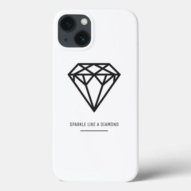 Funda De Case-Mate Para iPhone Diamante (Reverso)