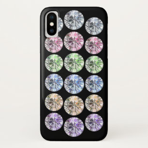 Funda Para iPhone X Diamante de imitación de color