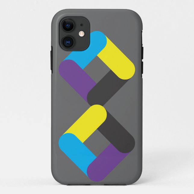 Funda De Case-Mate Para iPhone diamante doble (Reverso)