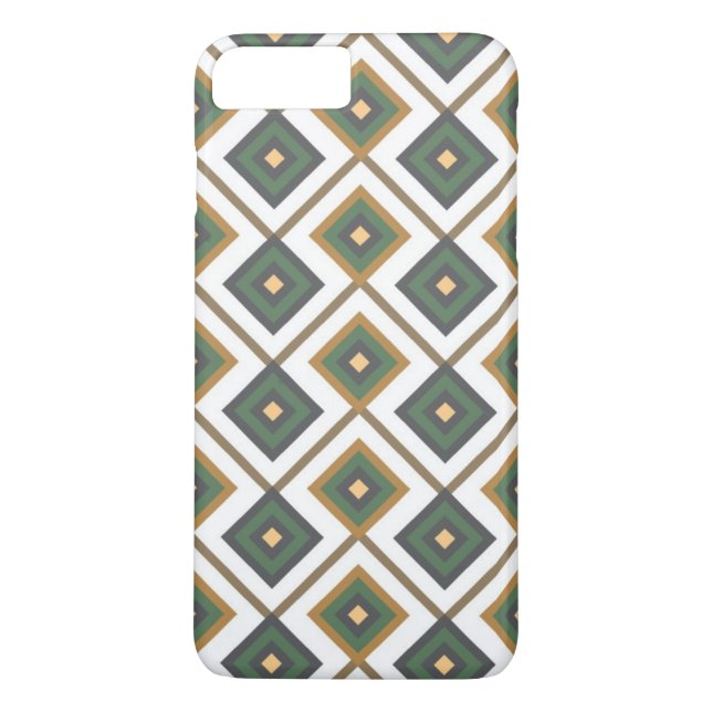Funda De Case-Mate Para iPhone Diamante en verde (Reverso)