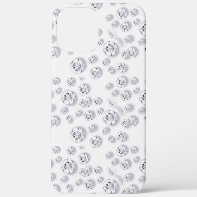 Funda De Case-Mate Para iPhone Diamantes (Reverso )
