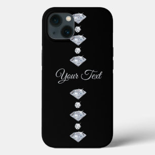 Funda Para iPhone 13 Diamantes de espuma personalizados