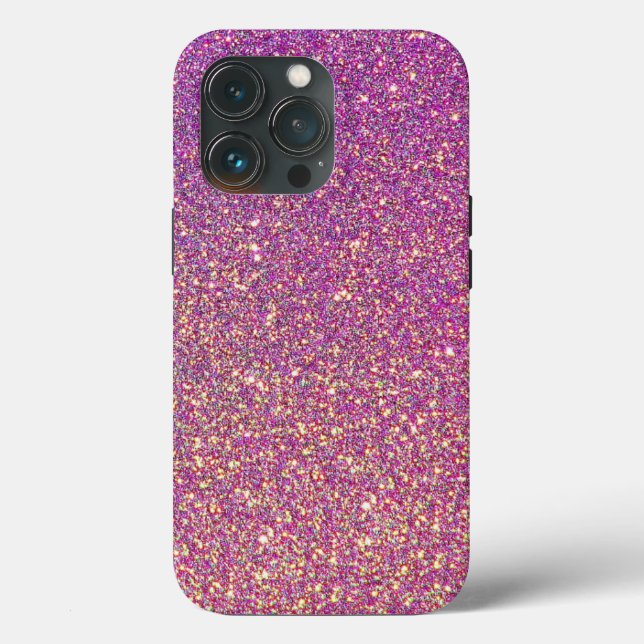 Funda De Case-Mate Para iPhone Diamantina rosada  (Reverso )