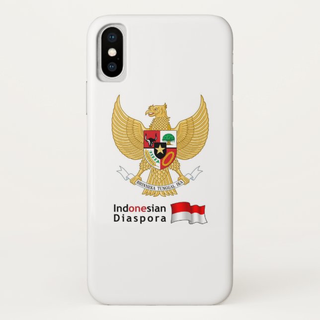 Funda De Case-Mate Para iPhone Diáspora indonesia (Reverso)