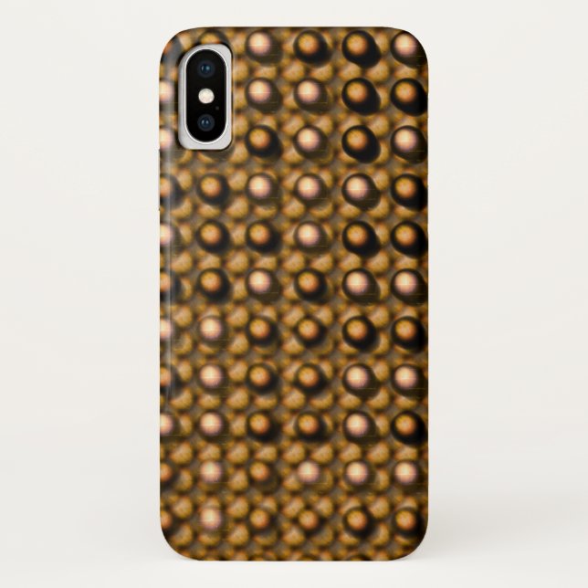 Funda De Case-Mate Para iPhone Dibujar círculos que parezcan esferas o agujeros (Reverso)