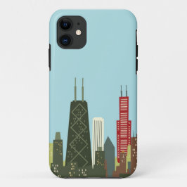 Funda Para iPhone 11 Dibujo animado Chicago
