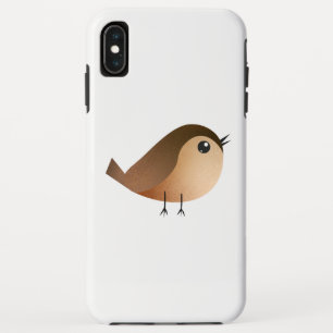 Funda Para iPhone XS Max Dibujo animado de pájaro gorrión
