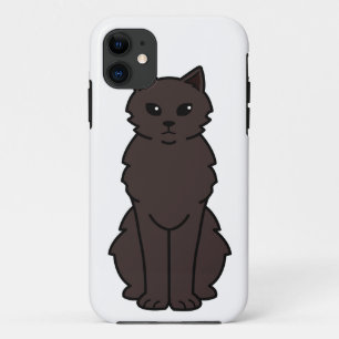 Funda Para iPhone 11 Dibujo animado del gato de Chantilly-Tiffany