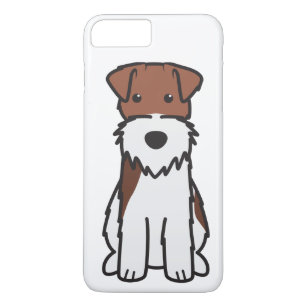 Funda Para iPhone 8 Plus/7 Plus Dibujo animado del perro del fox terrier del