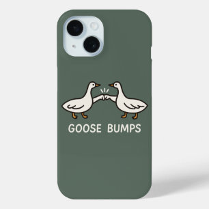 Funda Para iPhone 15 Dibujo animado divertido de Gansos con Carne de Ga