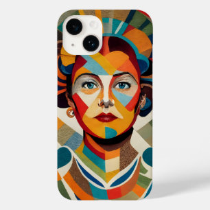 Funda Para iPhone 14 De Case-Mate Dibujo con piezas de mosaico