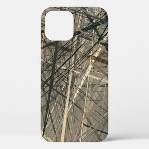 Funda Para iPhone 12 Dibujo de aceite de estilo retro. ilustracion. Pai