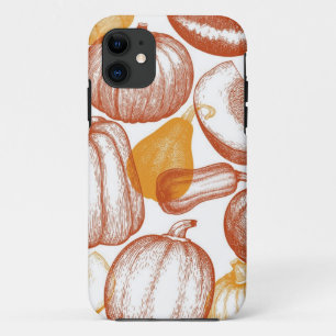 Funda Para iPhone 11 Dibujo de calabaza