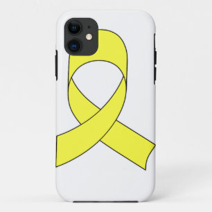 Funda Para iPhone 11 Dibujo de cinta amarilla